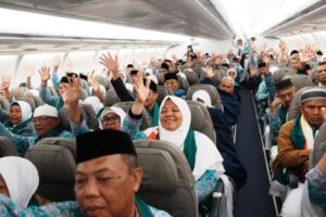 rombongan jemaah haji