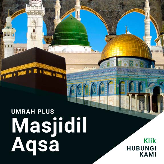 Template Travel Masjidil Aqsa UMRAH PLUS